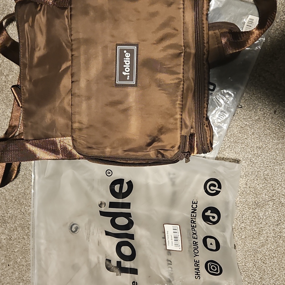 Black Foldie Bag